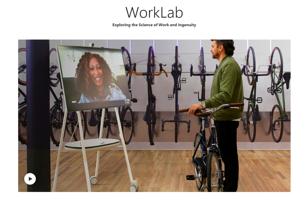 微软推出数字刊物WorkLab 分享对未来工作方式的见解