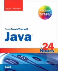 Sams Teach Yourself Java in 24 Hours, 6th Edition - pdf -  电子书免费下载