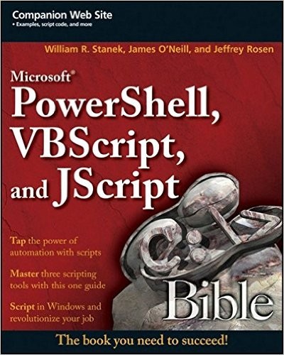 Microsoft PowerShell, VBScript and JScript Bible - pdf -  电子书免费下载
